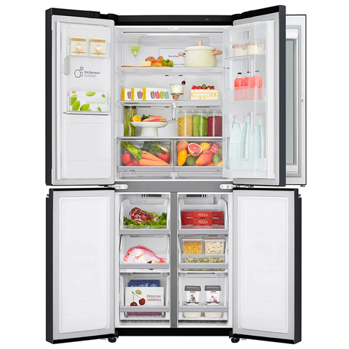 Opened LG Frech Door Refrigerator 1