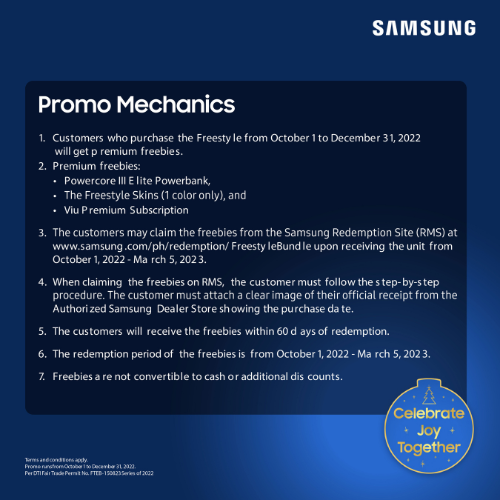 Samsung Promo Mechanics