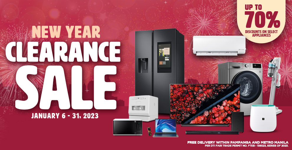 New Year Clearance Sale