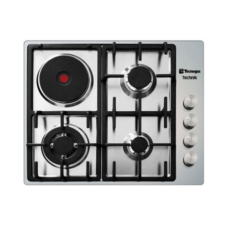 Tecnogas Built In Cooktop Stainless 60cm 3 Gas &1 Electric