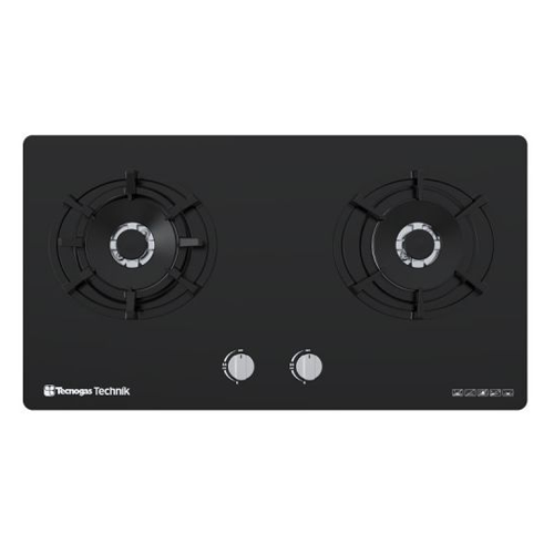 Tecnogas Built In Cooktop Glass Hob 65cm 2Gas