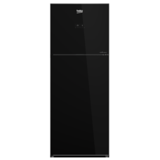 Beko 2Door No Frost Refrigerator Inverter Black Glass 14.4cu ft
