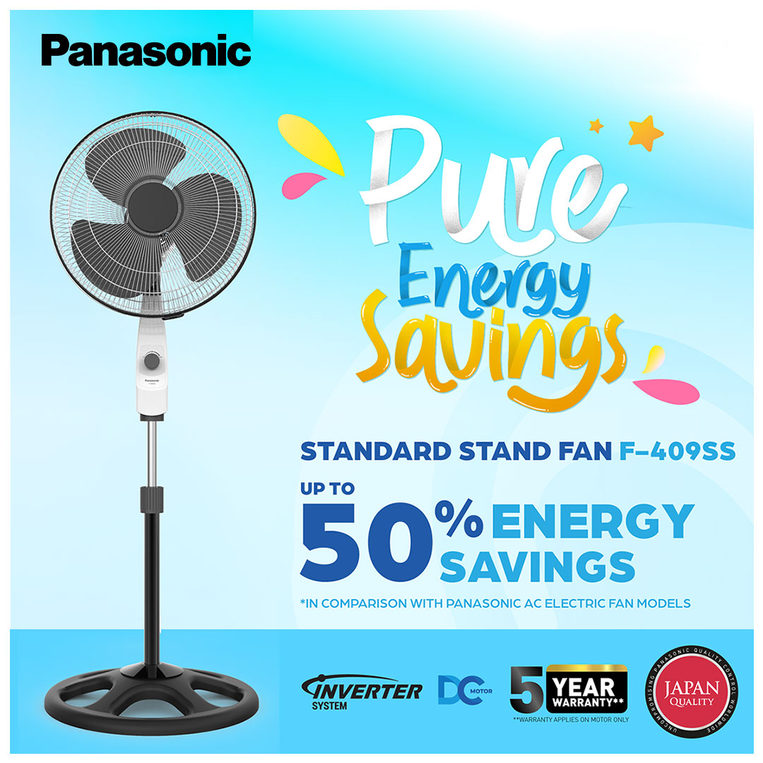 50% Energy Saving Panasonic Stand Fan